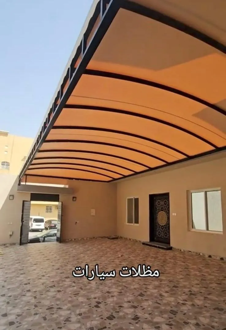 مظلات وسواتر وجميع أعمال الحداده